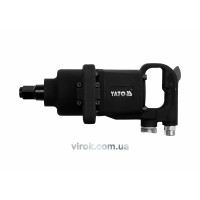 Гайковерт ударний пневматичний YATO : квадрат 1", F= 2600 Nm, 560 л/хв, 4000 об/хв [1]