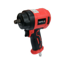 Гайковерт ударный пневматический MINI YATO: квадрат 1/2", F=1200Nm, раб. давление-6,3 Bar при 142л/мин [10]