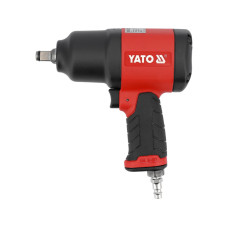 Гайковерт ударний пневматичний YATO квадрат 1/2", F=1800 Nm, спожив повітря- 180 л/хв тиск- 0,65 MPa