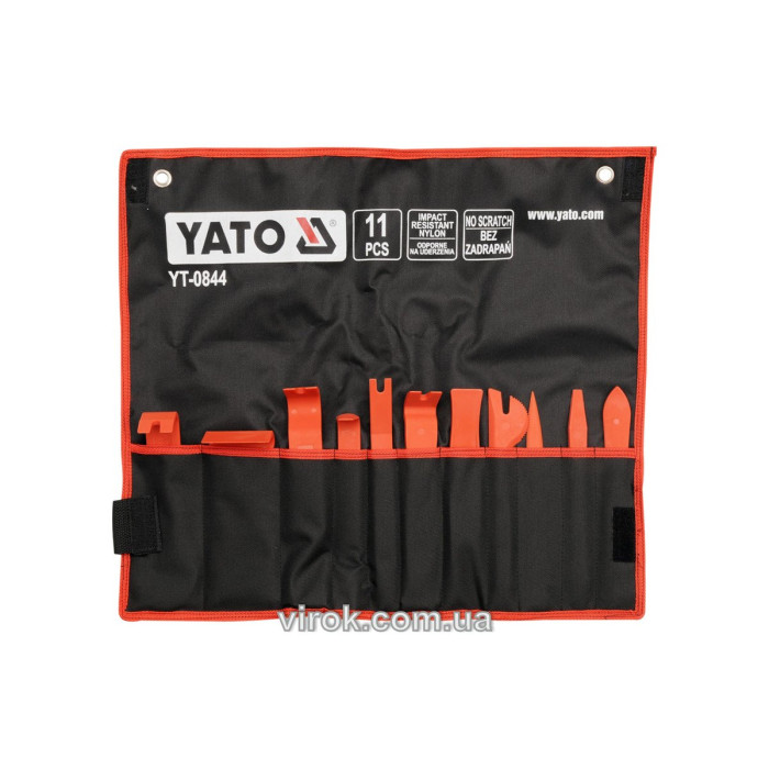 Знімач оббивки автомобіля YATO, Набір 11 шт. [5/10]