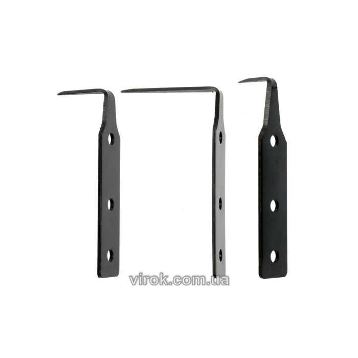 Вставки змінні до ножа (YT-0659) YATO для демонтажу лобов. скла авто, кпл. 3 шт. [10/80]