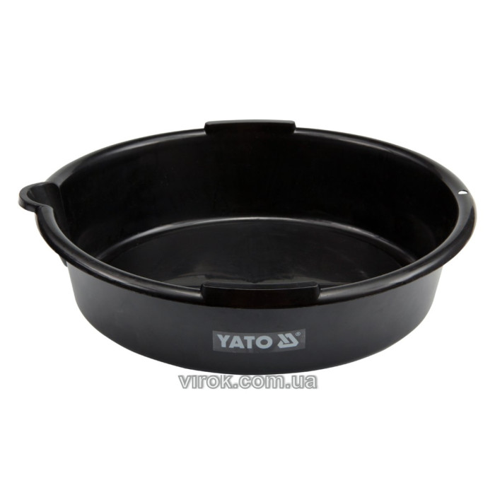 Посудина для зливу оливи YATO, V= 7 л, Ø= 37см  [24]