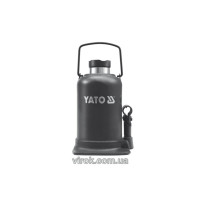 Домкрат гідравлічний стовбцевий YATO : 30 т, H= 244 - 492 мм [1]
