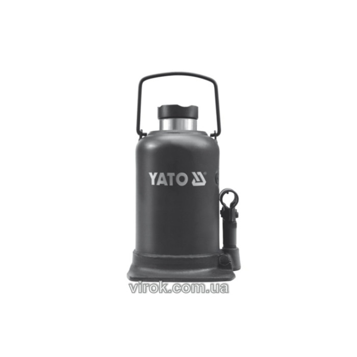 Домкрат гидравлический столбцовый YATO: 5 т, H=212-468 мм [5]