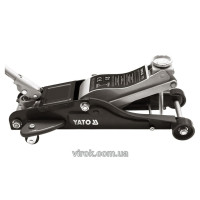 Домкрат гидравлический подкатный YATO: 2 т, H=89 - 359 мм [1/36]