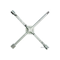 Ключ для коліс хрестоподібний YATO 24х27х32x3/4" зміцнений [3]