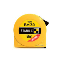 Рулетка STABILA Type BM30: L= 8 м x 25 мм, пласт. корпус со стальной лентой