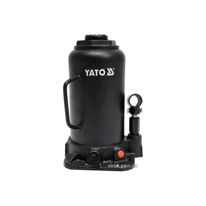 Домкрат гідравлічний стовбцевий YATO : 20 т, H= 242 - 452 мм [2]