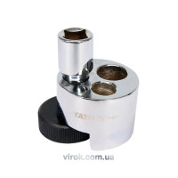 Шпилькокрут універсальний YATO до квадр. 1/2", і шпильок Ø= 8,5 - 19 мм [10/30]