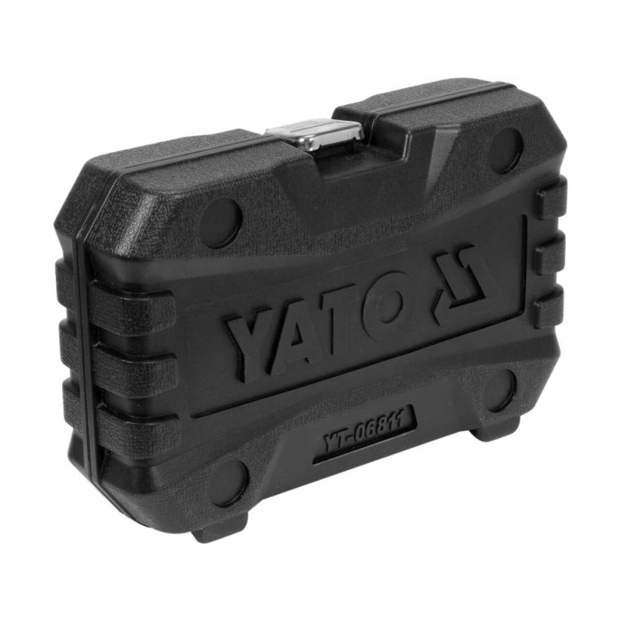 Набір знарядь для ремонту гальмівних колодок YATO: тримач- 1/2", 16 елем. [5]