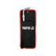 Ключ для коліс телескопічний YATO L-подібний, квадр- 1/2", 2 насадки: М17x19 і М21х23, l= 385-530 мм
