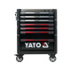 Шафа з інструментами YATO, на колесах, 7 шуфляд, 977x 725x 480 мм, набір 157 елем.