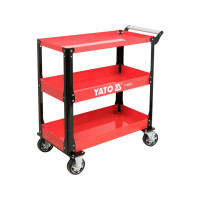 Тележка мастерская YATO 3-уровневая на 4 колесах для макс. нагруз.- 150 кг 955x 880x 405 мм [1]