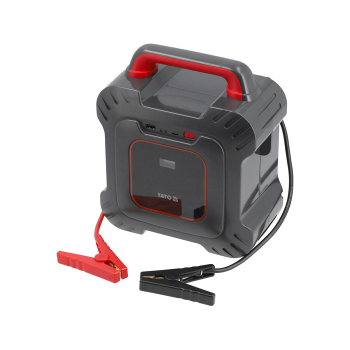 Пусковий конденсатор YATO 2.7V 3 kFa x6 живлен через USB 5V, 1.8A: вихідний-12V, 1.5kА, DW