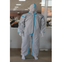 Костюм захисний одноразовий з нетканого матеріалу SFS FABRIC з заліпками на швах(DW)