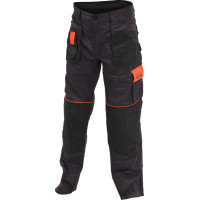 Брюки рабочие YATO, размер L/XL; 65% - полиэстер, 35% - хлопок (DW)