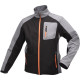 Куртка робоча SOFTSHELL YATO розмір S, чорно-сіра, 3 кишені, 96% поліестер і 4% спандекс(DW)