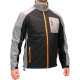 Куртка робоча SOFTSHELL YATO розмір S, чорно-сіра, 3 кишені, 96% поліестер і 4% спандекс(DW)