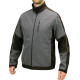 Куртка робоча SOFTSHELL YATO розмір S, чорно-темно-сіра, 3 кишені, 96% поліестер і 4% спандекс(DW)