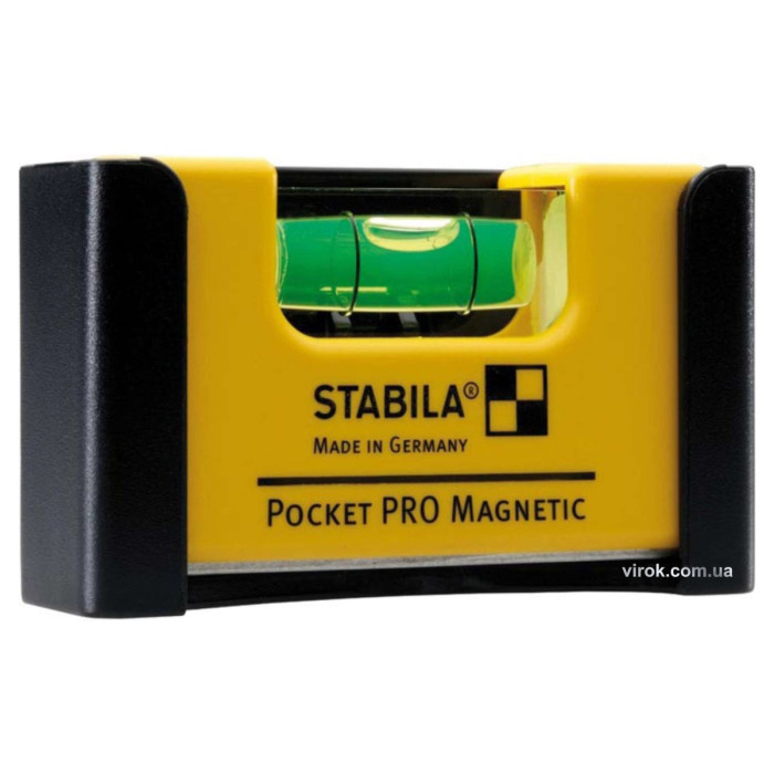 Уровень-мини STABILA Pocket PRO Magnetic магнитный: 7 х 2 х 4 см