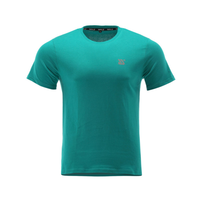 Футболка серії BASIC зелена YATO, розм. 2XL/ вис- 78 см х 61 см, 100%- бавовна [40]