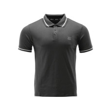 Футболка ПОЛО чорна YATO, розм. XL/ вис- 76 см х шир- 58 см, 100%- бавовна [40]