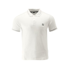 Футболка ПОЛО біла YATO, розм. 3XL/ вис- 82 см х шир- 65 см, 100%- бавовна [40]