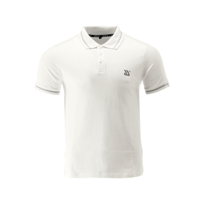 Футболка ПОЛО біла YATO, розм. 3XL/ вис- 82 см х шир- 65 см, 100%- бавовна [40]