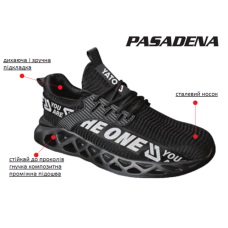 Туфлі робочі нейлонові YATO PASADENA SB, розм. 43, з гумовою підошвою