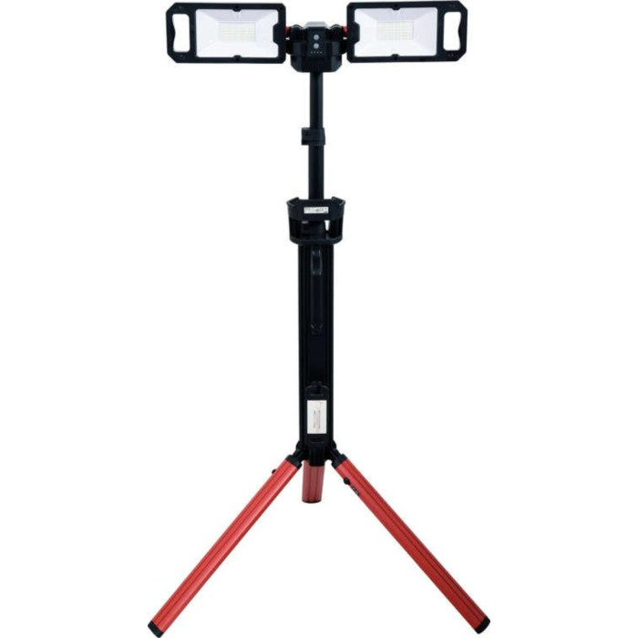 Прожектори 2 шт. 2828 SMD-діодні YATO: акумул. 4,7 В, 500-5000 Lm, на штативі h= 95-140 см [2]