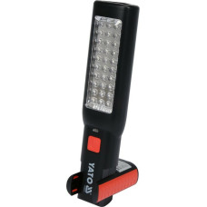 Светильник переносной светодиодный YATO 30/7 LED аккумулят. 3,7 V с зарядкой от 220/12 V [10/30]