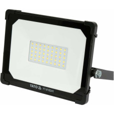 Прожектор з SMD-діодним випромінювачем YATO: 30Вт, 230 В, 2850 Лм, 45 діодів, 181x 169.5x 32 мм [10]