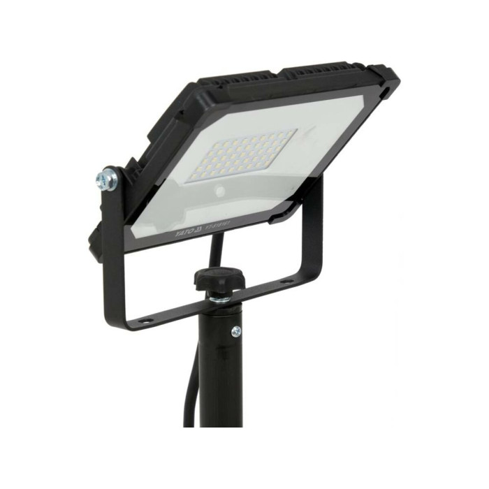 Прожектор з SMD-діодним випромін YATO: 30 Вт, 230 В,2850 Lm, на штативі h=0.6-1.22 м, кабель- 2м [6]