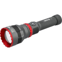 Фонарь ручной LED-диодный YATO Li-Ion 3.7 В, 4 АГод, 10Вт, зарядка от USB-C [6/24]