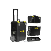 Ящики на колесах Ø= 178 мм 3-секційні STANLEY "Mobile WorkCenter"; 47,5 х 28,4 х 57,0 см