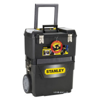 Ящик на колесах "IML Mobile Work Center 2 in 1" пластмасс. с органайзерами в крышке; 47,3x30,2x62,7см
