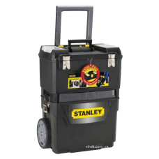 Ящик на колесах "IML Mobile Work Center 2 in 1" пластмас. з органайзерами в кришці; 47,3x30,2x62,7см