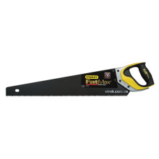 Ножівка по дереву STANLEY "FatMax" : L= 550 мм, 7 зуб/1", тефлон "Appliflon"
