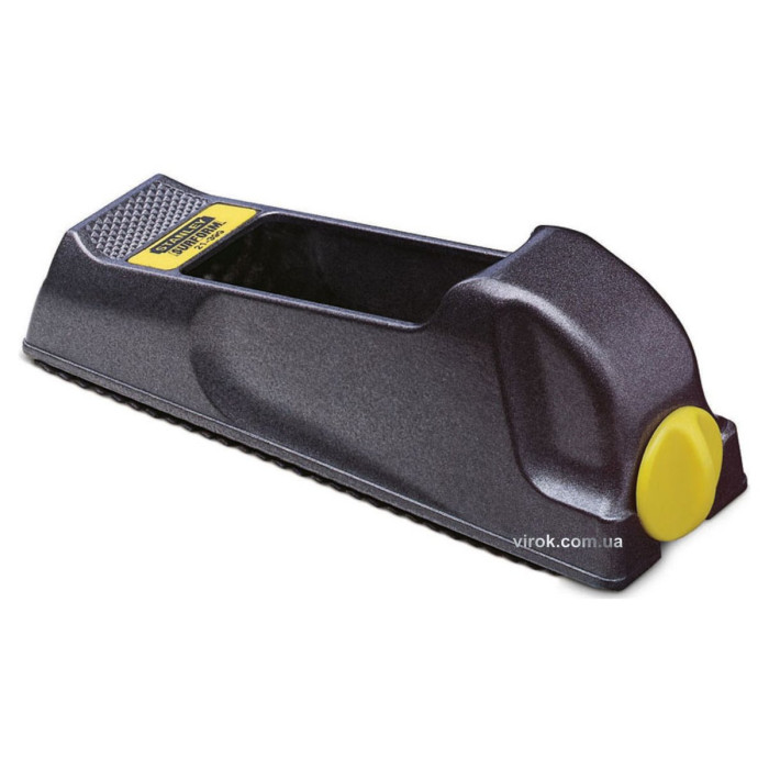 Рашпиль для гіпсокартону STANLEY "Surform Block Plane", l= 155 мм, w= 140 мм, металевий корпус