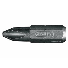 Насадка викруткова STANLEY : "Philips" PH2 x 25 мм, HEX 1/4. 100 (Шт/Уп.)