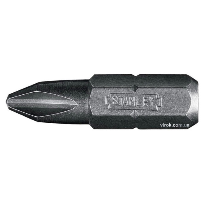 Насадка викруткова STANLEY : "Philips" PH2 х 25 мм. 25 (Шт/Уп.)