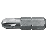 Насадка викруткова STANLEY : "Pozidriv" PZ3 х 25 мм. 25 (Шт/Уп.)