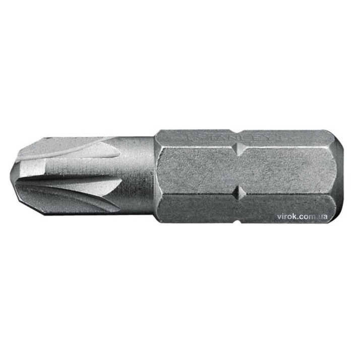 Насадка отверточная STANLEY: "Pozidriv" PZ3 х 25 мм. 25 (Шт/Уп.)