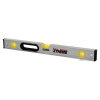 Рівень магнітний STANLEY "FatMax Xtreme" : L= 90 см, 3 капсули, 1 ручка, алюмінієвий