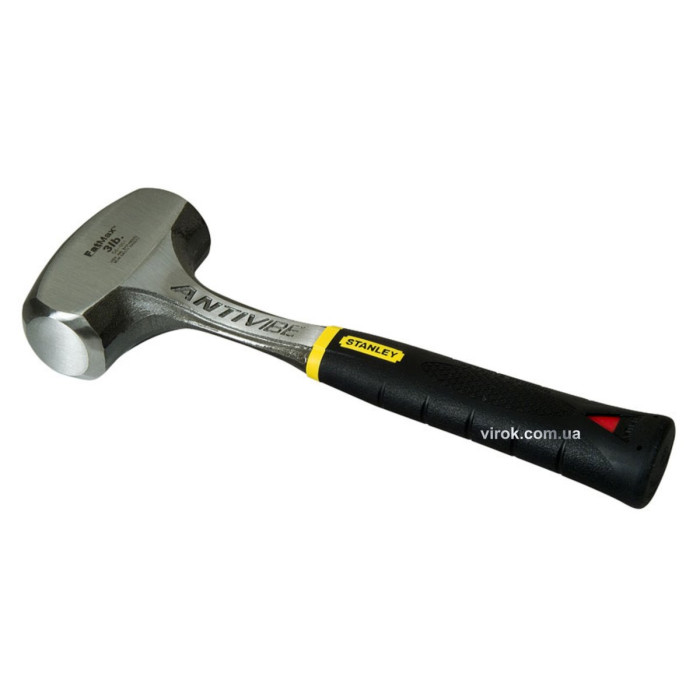 Кувалда суцільна STANLEY "Drilling AntiVibe" : m= 1,36 кг, L= 100 мм, металева