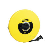 Рулетка измерительная STANLEY "FIBERGLASS" 30 м х12мм, фибергласовая в пластмассовом корпусе