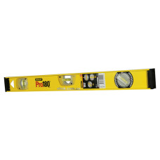 Рівень STANLEY "Pro180" : L= 100 см, 3 капсули- 1 обертова 180* DW