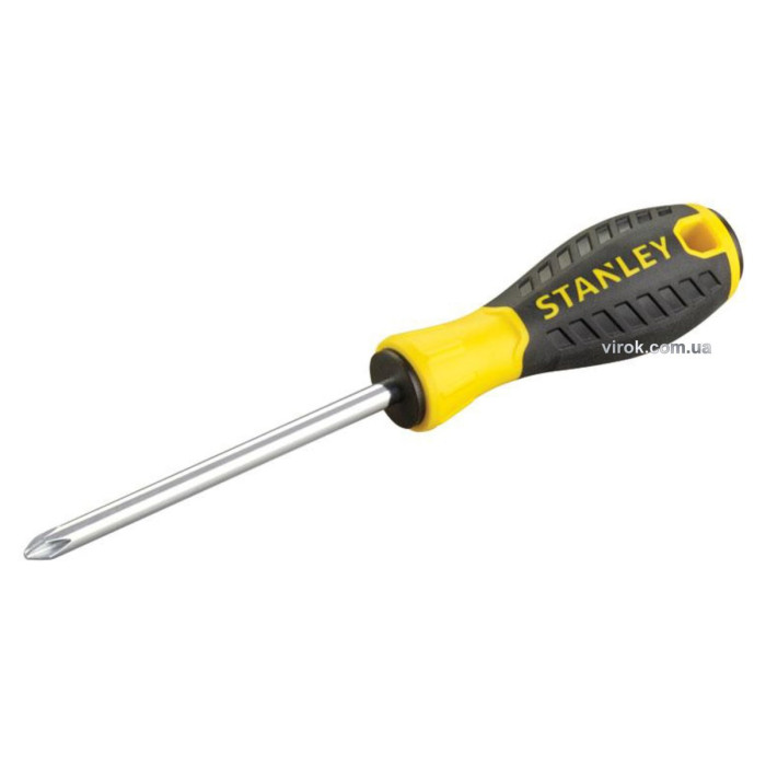 Викрутка хрестова STANLEY "Essential" : "Philips" PH2 х 100 мм