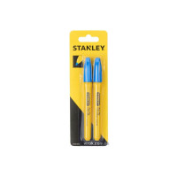 Маркери STANLEY "Fine Tip" : сині, 2 шт. DW