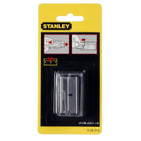 Леза змінні трапецевидні STANLEY : M= 40 х 40 мм для скребка STANLEY (0-28-500) 10 (Шт/Уп.)